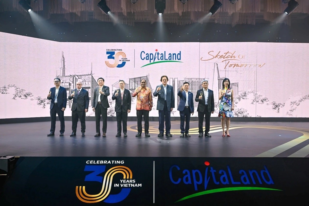 CapitaLand tự hào đánh dấu cột mốc kỷ niệm 30 năm hoạt động tại Việt Nam, với tiệc tri ân các đối tác, đơn vị đồng hành và nhân viên.