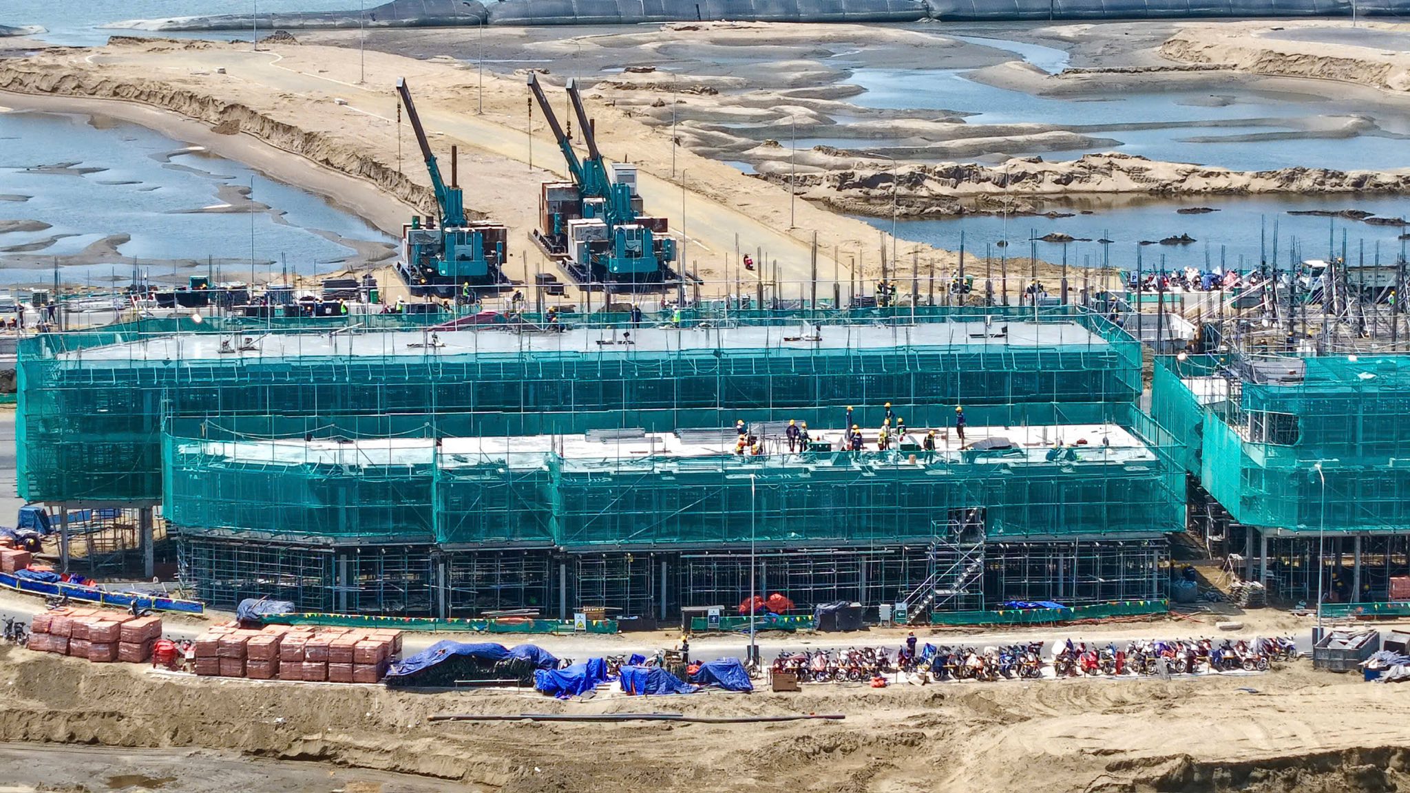 TIẾN ĐỘ VINHOMES GREEN PARADISE CẦN GIỜ THI CÔNG THẦN TỐC 31/03/2026
