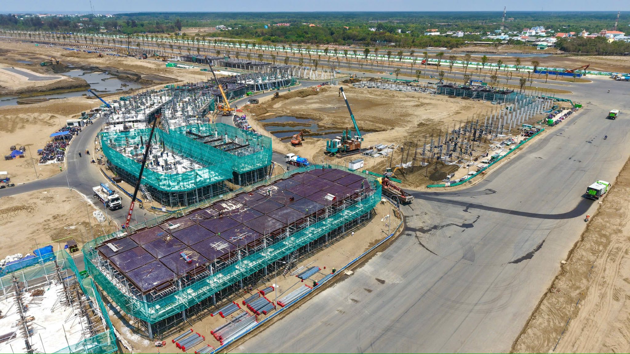 TIẾN ĐỘ VINHOMES GREEN PARADISE CẦN GIỜ THI CÔNG THẦN TỐC 31/03/2026